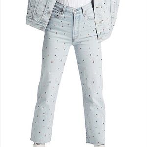 Levi’s Ribcage Studded Jeans Size 28
